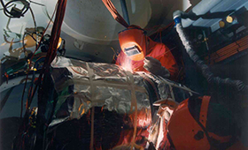 Hyperbaric welding 