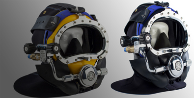 Kirby Morgan SL 16 Commercial Fiberglass Diving Helmet - Helmets Of The  Deep Store