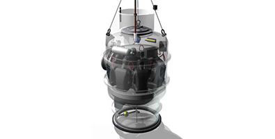 Submarine rescue bell 