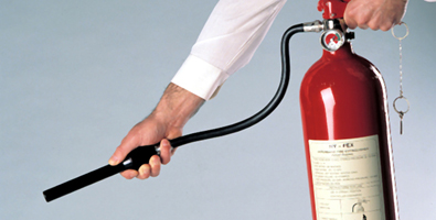 Hy-Fex hyperbaric fire extinguisher