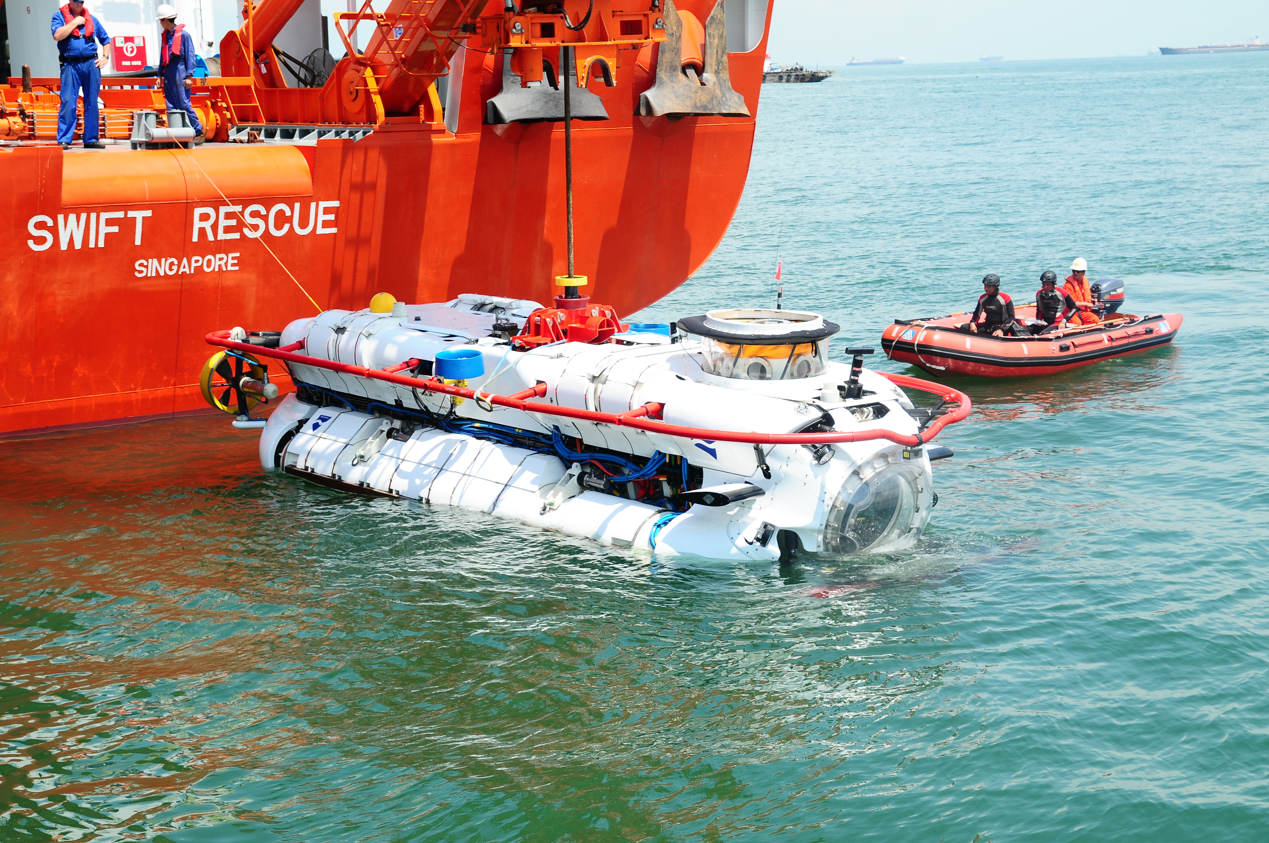 James Fisher Defence provides Republic of Singapore Navy with complete submarine rescue capability.