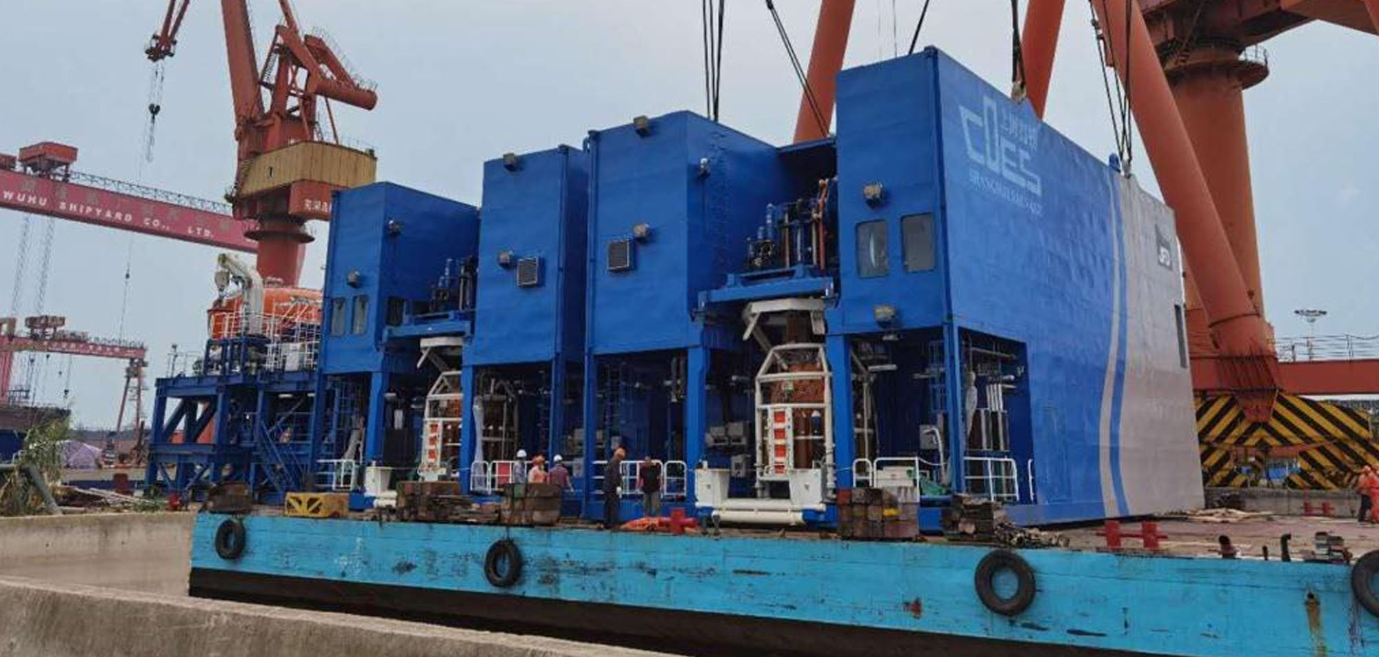 JFD has commenced the final phase of the rigorous testing of the 24-man, 500m modular saturation diving system.